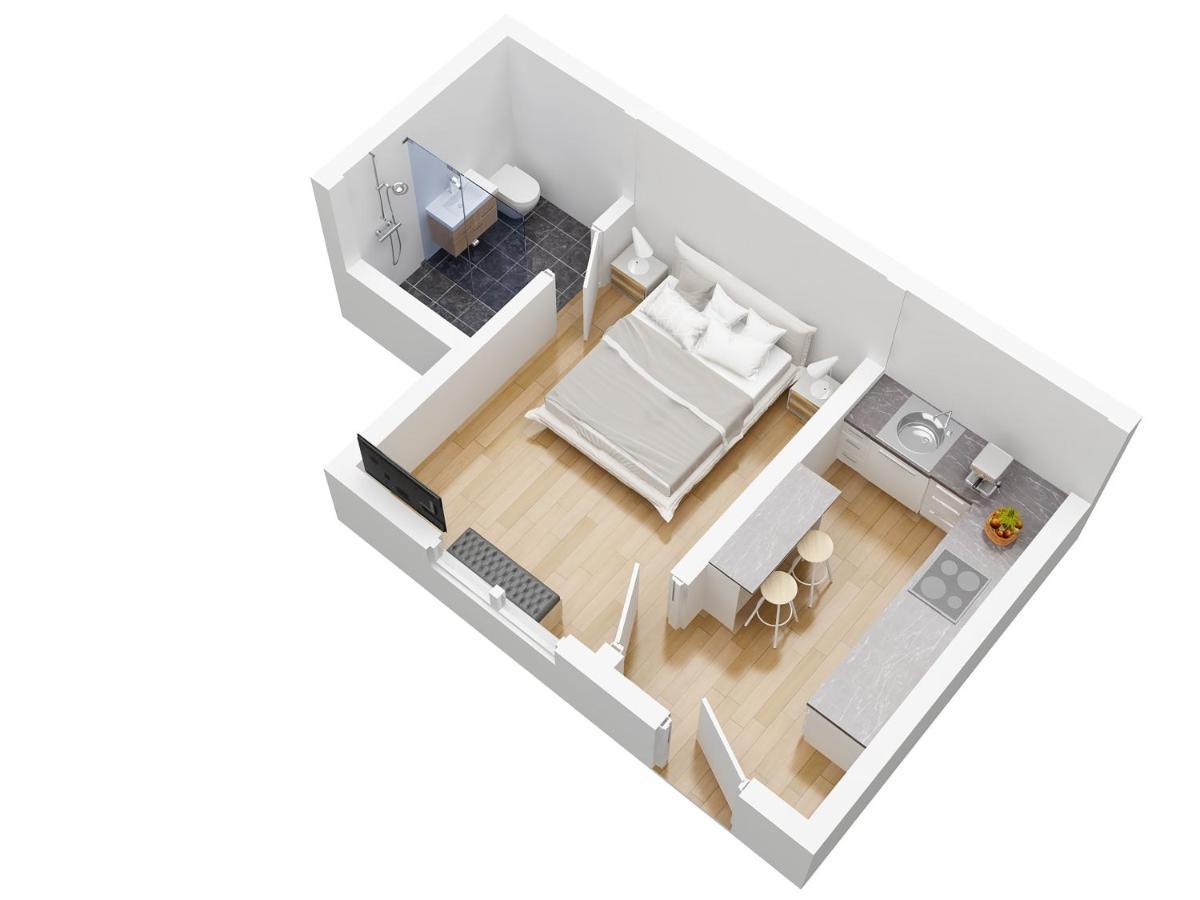 The Little Apartment - Self Check-In Apartment Near East Midlands Airport Kegworth Eksteriør billede